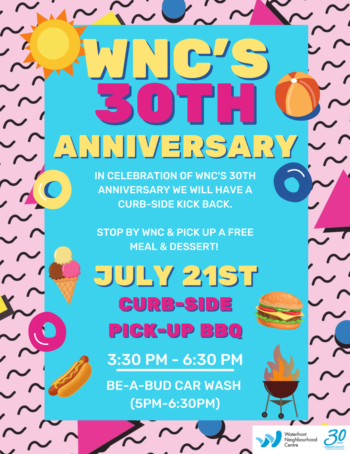 30th Anniversary Invite Flyer