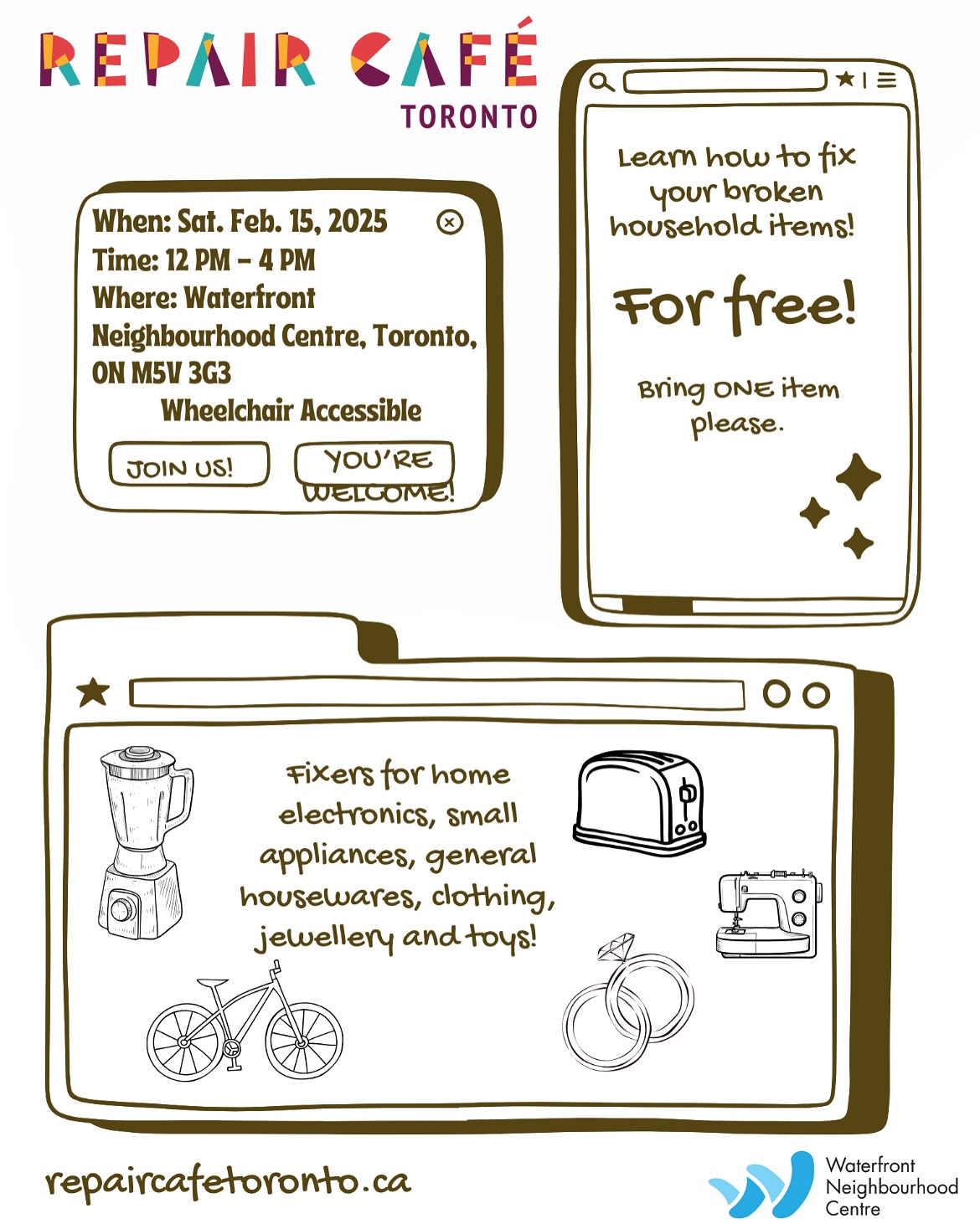 Repair Cafe TO Feb 2025