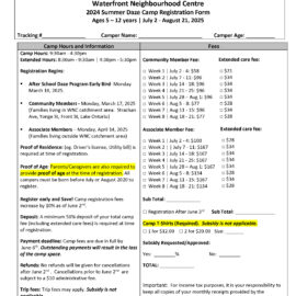Summer Daze Camp Registration