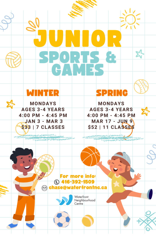 Junior Sports & Games Poster
