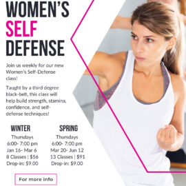 Women's Self Defense Poster