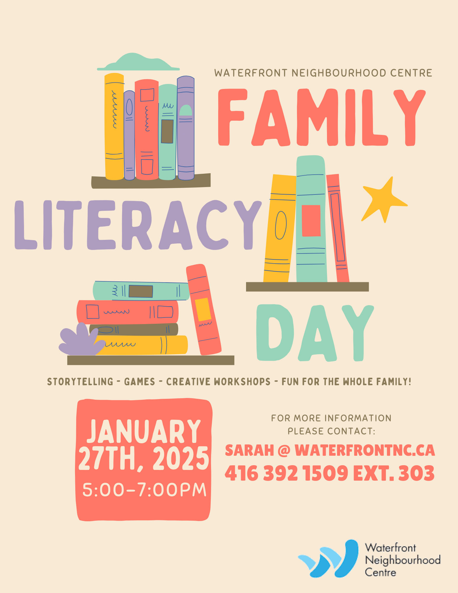 Family Literacy Day Poster