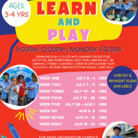 Learn and Play Poster
