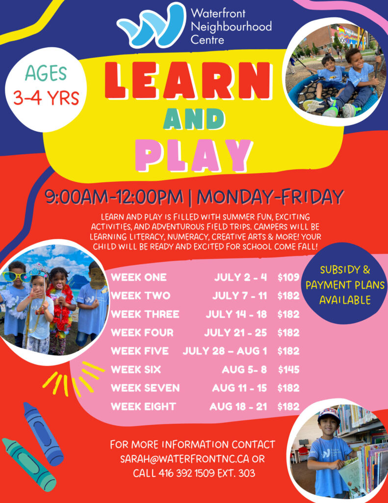 Learn and Play Poster