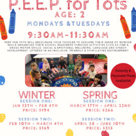 PEEP for Tots Poster