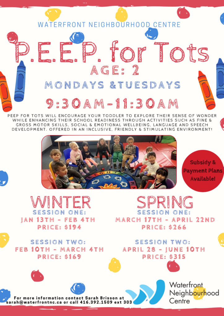 PEEP for Tots Poster