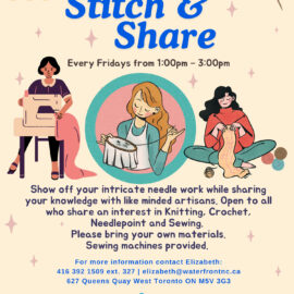 Stitch & Share Poster